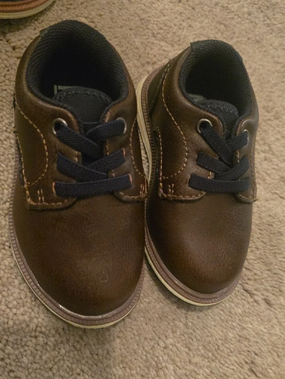 Mix No. 6 Kids Lace-Up Dress Shoes in Black and Brown [2 Pair, Size 5]
